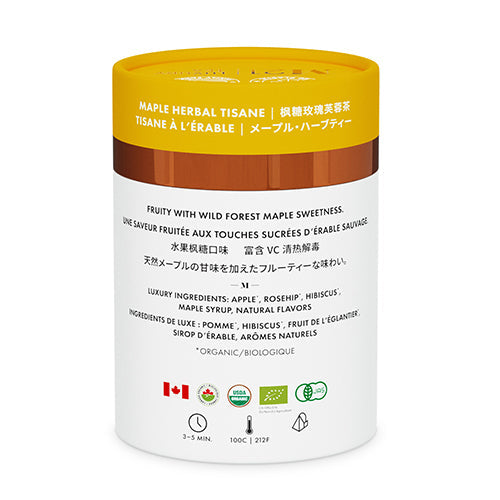 Maple Luxury Herbal Tea - 12ct Luxury Canister