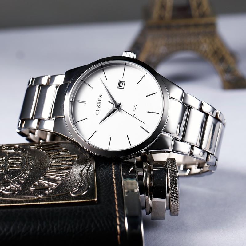 Luxury Analog Business Wristwatch