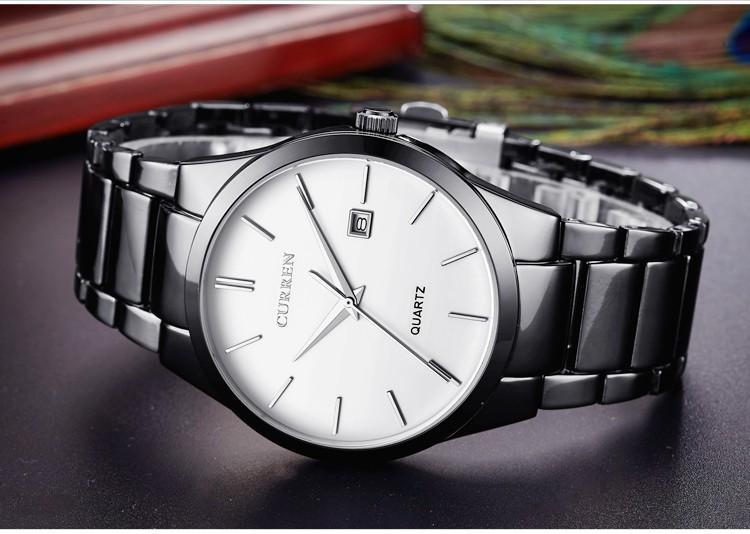 Luxury Analog Business Wristwatch