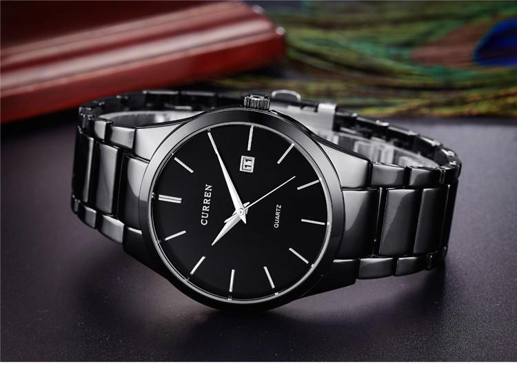 Luxury Analog Business Wristwatch