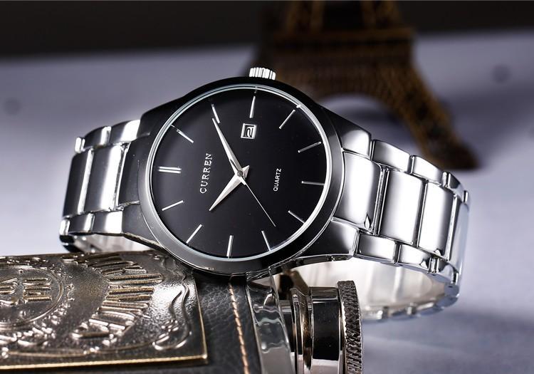 Luxury Analog Business Wristwatch